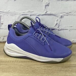 Clove Purple White Nursing Shoes Women's 8 Comfort Walking Healthcare Sneakers